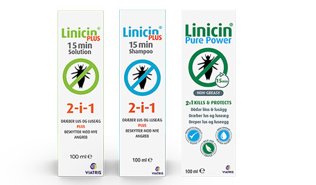 Linicin til behandling af lus og forbyggelse af luseangreb Linicin til behandling af lus og forbyggelse af luseangreb